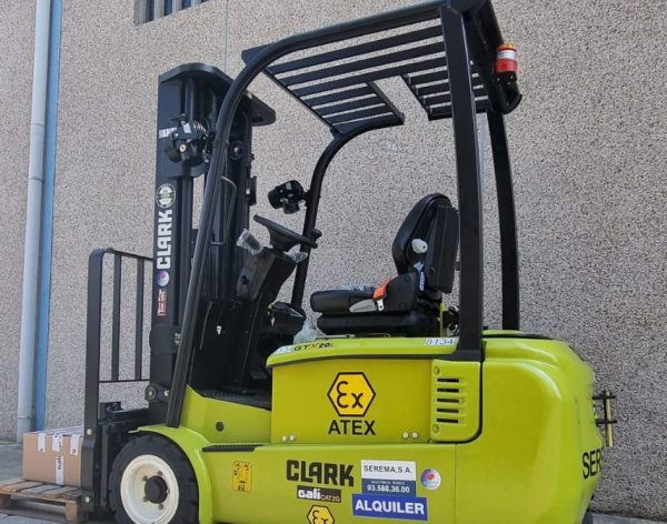 Carretilla eléctrica ATEX CLARK GTX20s Zona 1 Grupo IIB T4 (Ref.8134) - Imagen 2