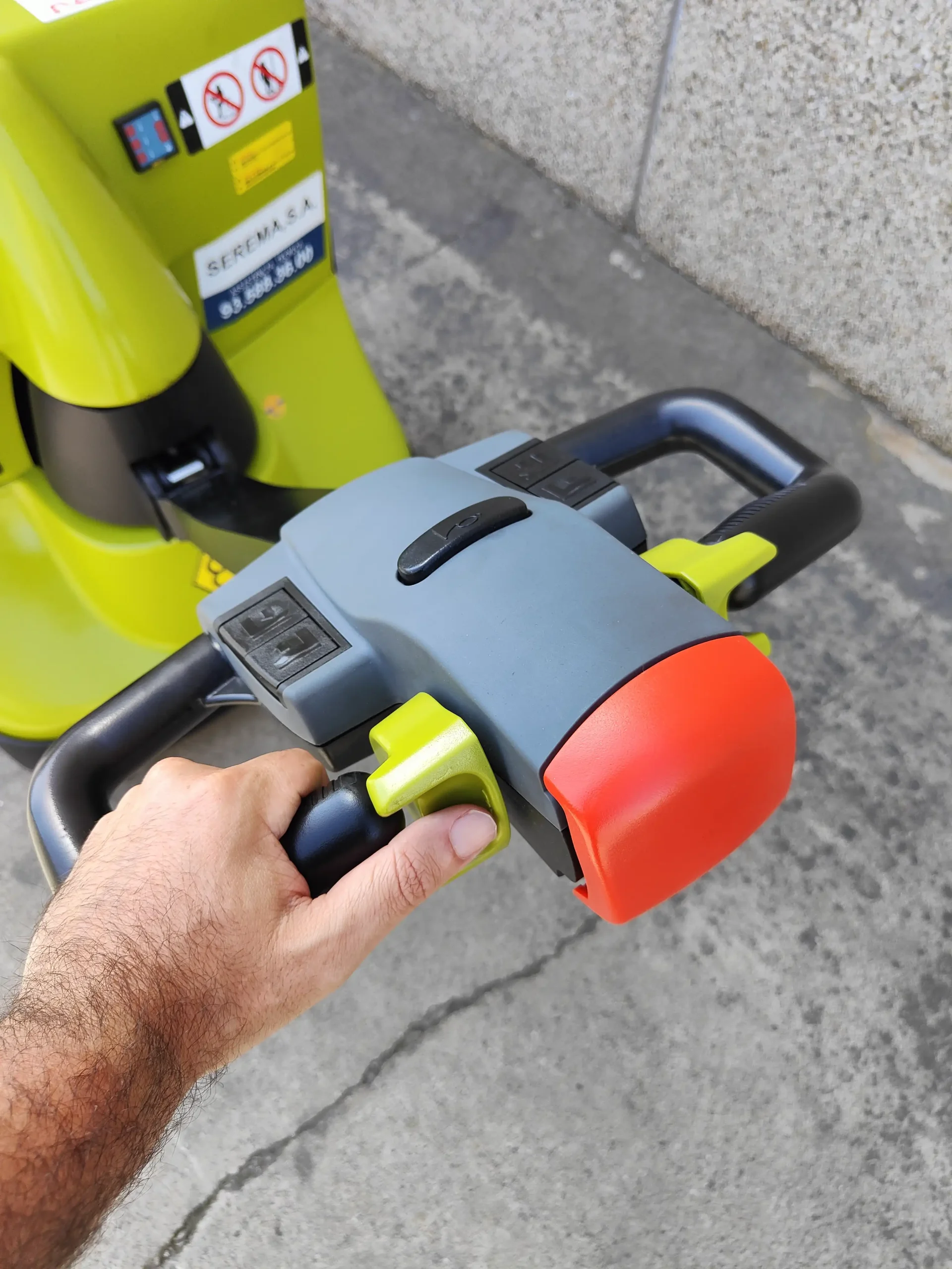 Transpaleta eléctrica ATEX CLARK WPX20 de 2000 kg (Ref. 8888) - Imagen 6