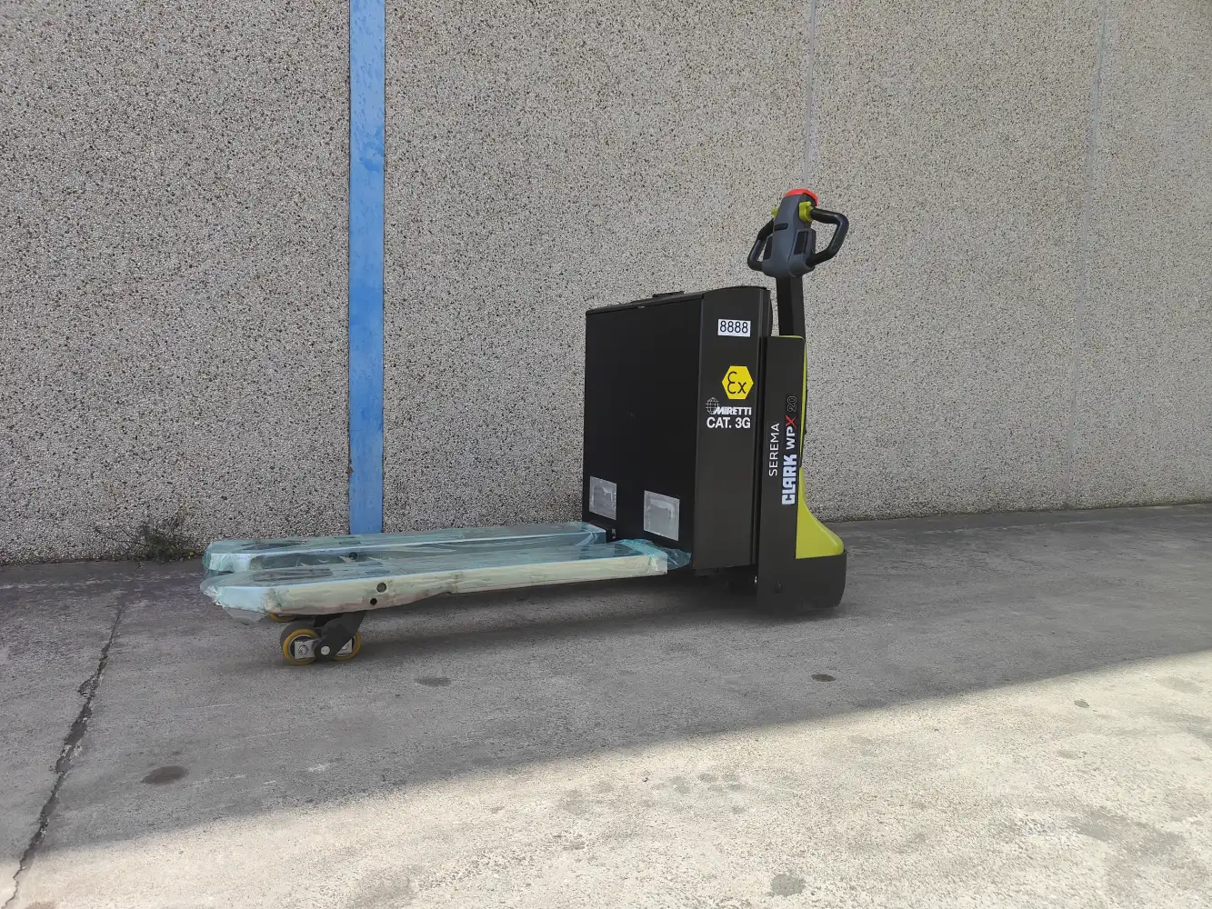 Transpaleta eléctrica ATEX CLARK WPX20 de 2000 kg (Ref. 8888) - Imagen 3