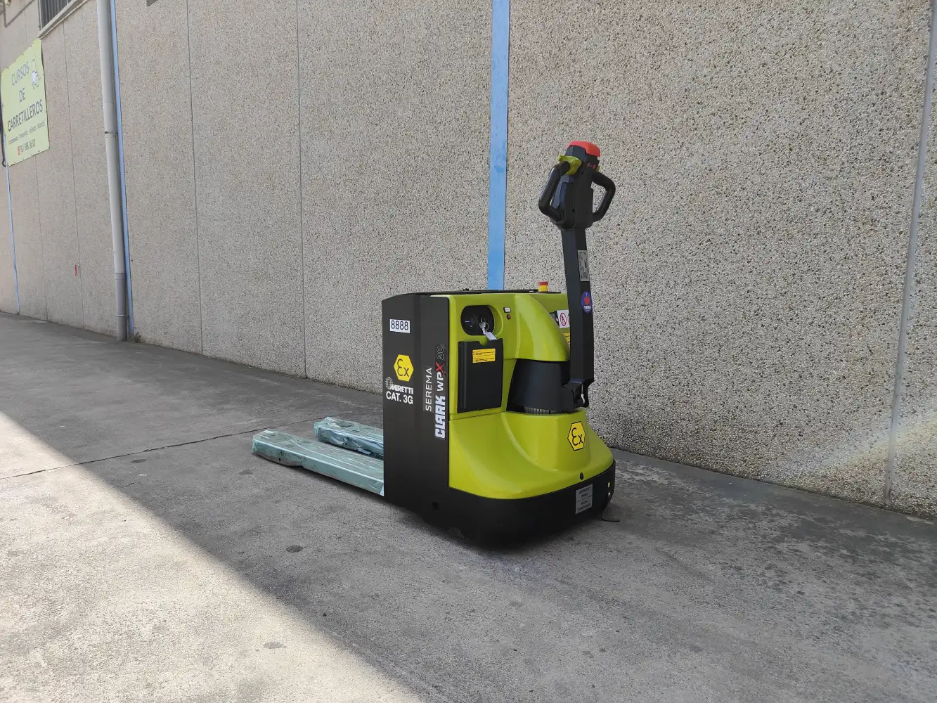 Transpaleta eléctrica ATEX CLARK WPX20 de 2000 kg (Ref. 8888) - Imagen 9